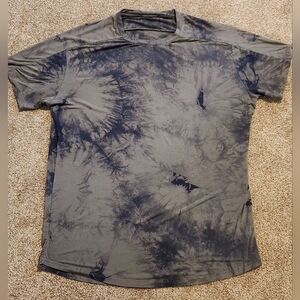 Mens Vitality XL The Vital Tee Lava Rock Tye Die Activewear Short Sleeve Shirt